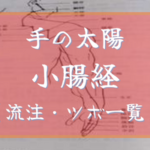 【手の太陽小腸経】経絡・絡脈・経別・経筋まとめ（流注、循行、経穴一覧など）